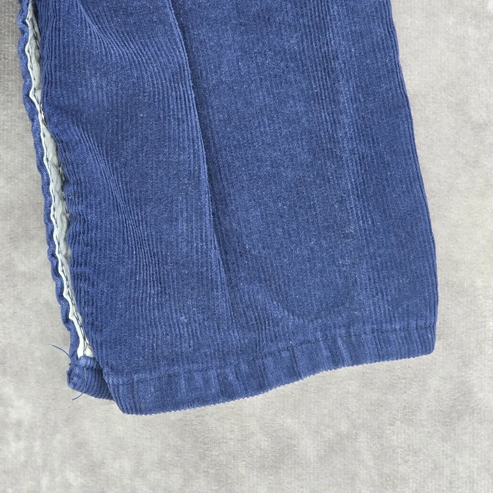 Toddle Time Vintage Navy Blue Corduroy Overalls